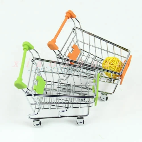 

Kids Toys New Mini Shopping Handcart Small Supermarket Practical Pushcart Trolley Phone Holder Kids Toys