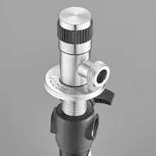 USU304 заправочные клапаны из нержавеющей стали одинарный треугольный клапан для холодной воды керамические катушки для туалета промывные клапаны для туалета SJF-011-1