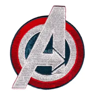 

3.5" Captain America Avengers EMBROIDERED PATCH Shield Marvel Comic Uniform TV Movie Film applique sew on/ iron on patch