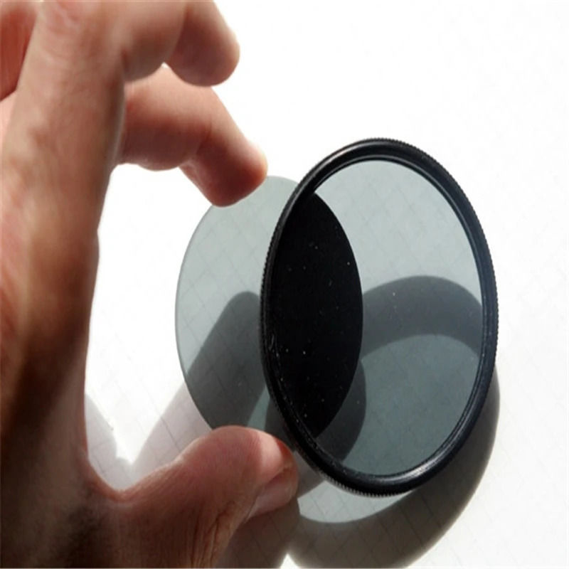 sample order neutral density filter type ZAB25 and ZAB50 gray color filter for camera