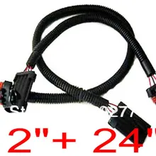 Longyue 20 комплект O2 кислородный датчик удлинитель комплект LT1 КОРВЕТ 4 PIN Плоский 1"+ 24" провода