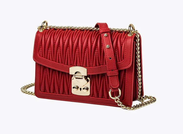 Женская сумка на цепочке, роскошная,, травяное сердце, дизайнерская, настоящая кожа, Классическая, для девушек, брендовая, на плечо, женские сумки-мессенджеры
