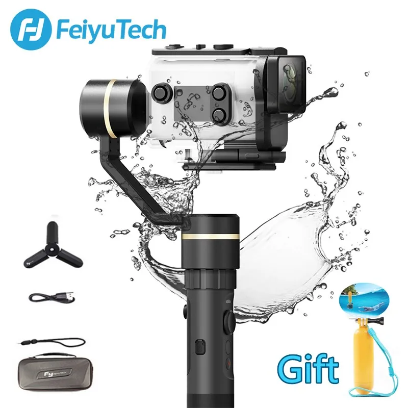 FeiyuTech Feiyu G5GS карданный 3-осевой Ручной Стабилизатор для sony AS50 AS50R sony X3000 X3000R Камера защита от брызг
