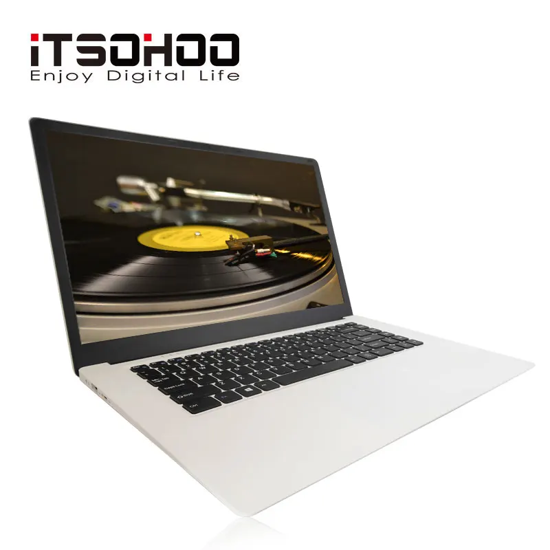 Ceny ITSOHOO 15.6 calowy Laptop Intel Cherry Trail X5 Z8350 4GB RAM 64GB EMMC czterordzeniowy duży rozmiar laptopy Windows 10 OS BT 4.0 komputer