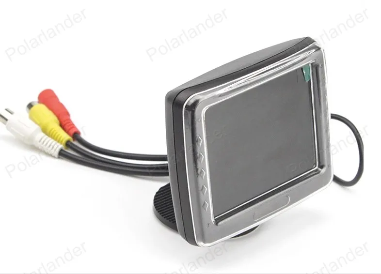 3,5 дюймов цифровой цветной TFT ЖК-монитора небольшой дисплей для универсальный автомобиль реверсивная Парковка резервную камера заднего