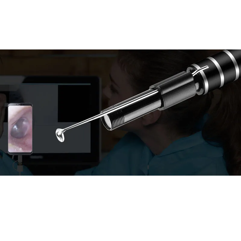 0 3/МП USB HD Wifi визуальный ушной эндоскоп ложка камера бороскоп Android ПК IOS планшет Iphone