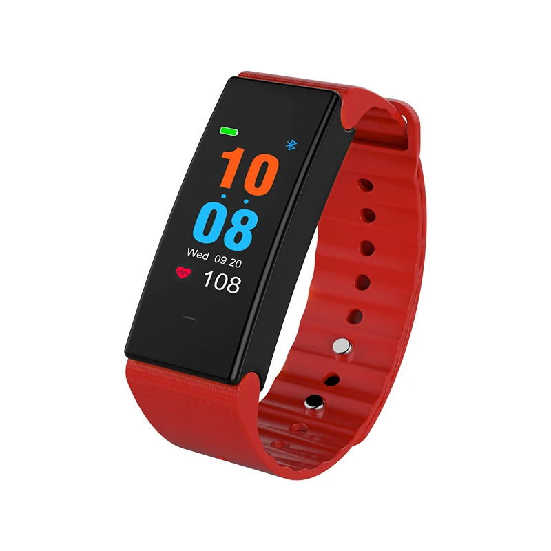 

TWT2Plus Smart Wristband Heart Rate Blood Pressure Pedometer Relatives and Friends Health Data Monitor IP67 Smart Band Android