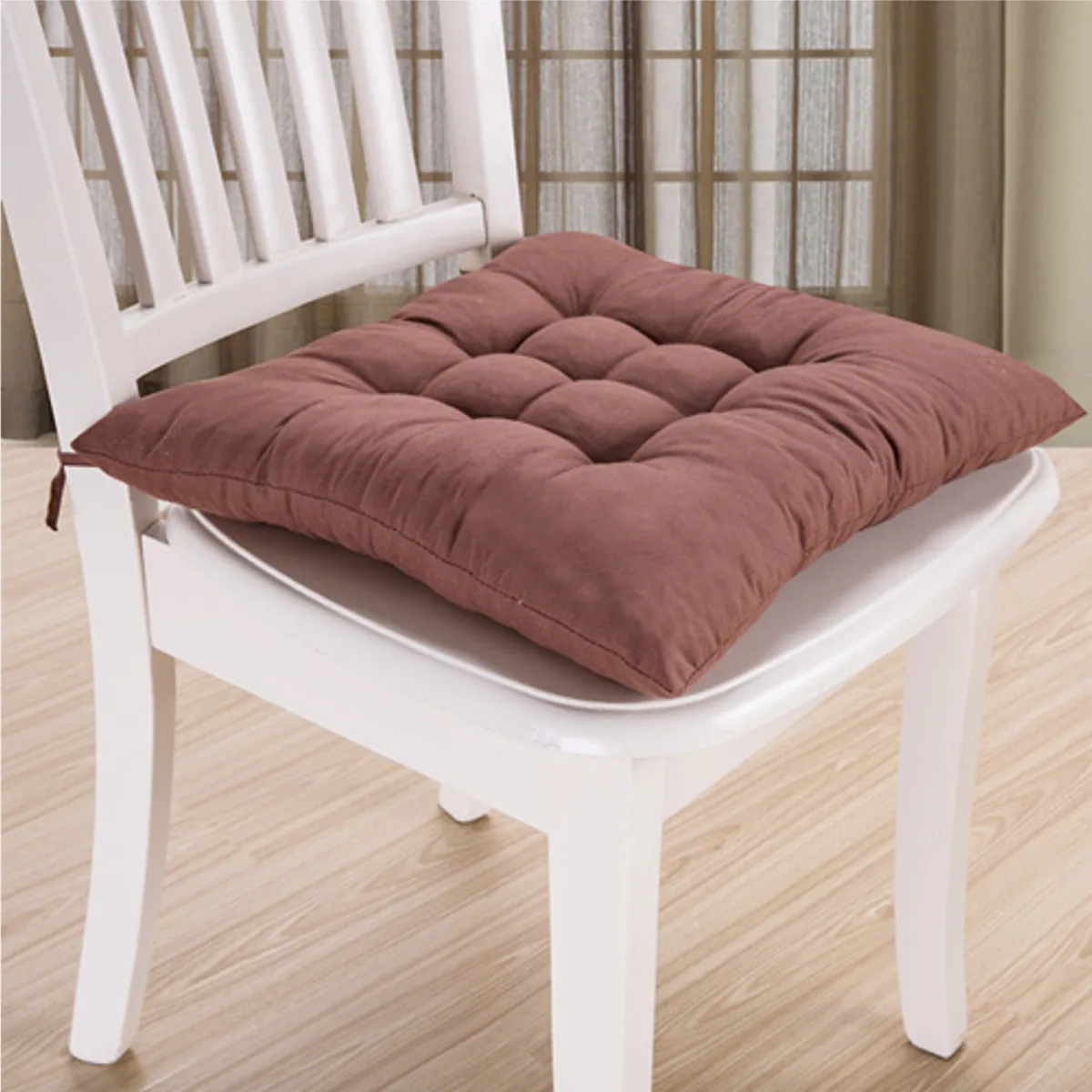 الرئيسية مكتب ديكور مريحة القطن وسادة مقعد الشتاء مكتب كرسي طويل الساق الخلفي وسائد للمقعد أريكة وسادة الأرداف مخدة كرسي