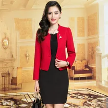 Осеннее платье с длинными рукавами два комплекта среднего возраста размера плюс Женская рабочая одежда модный костюм платье одежда для мам