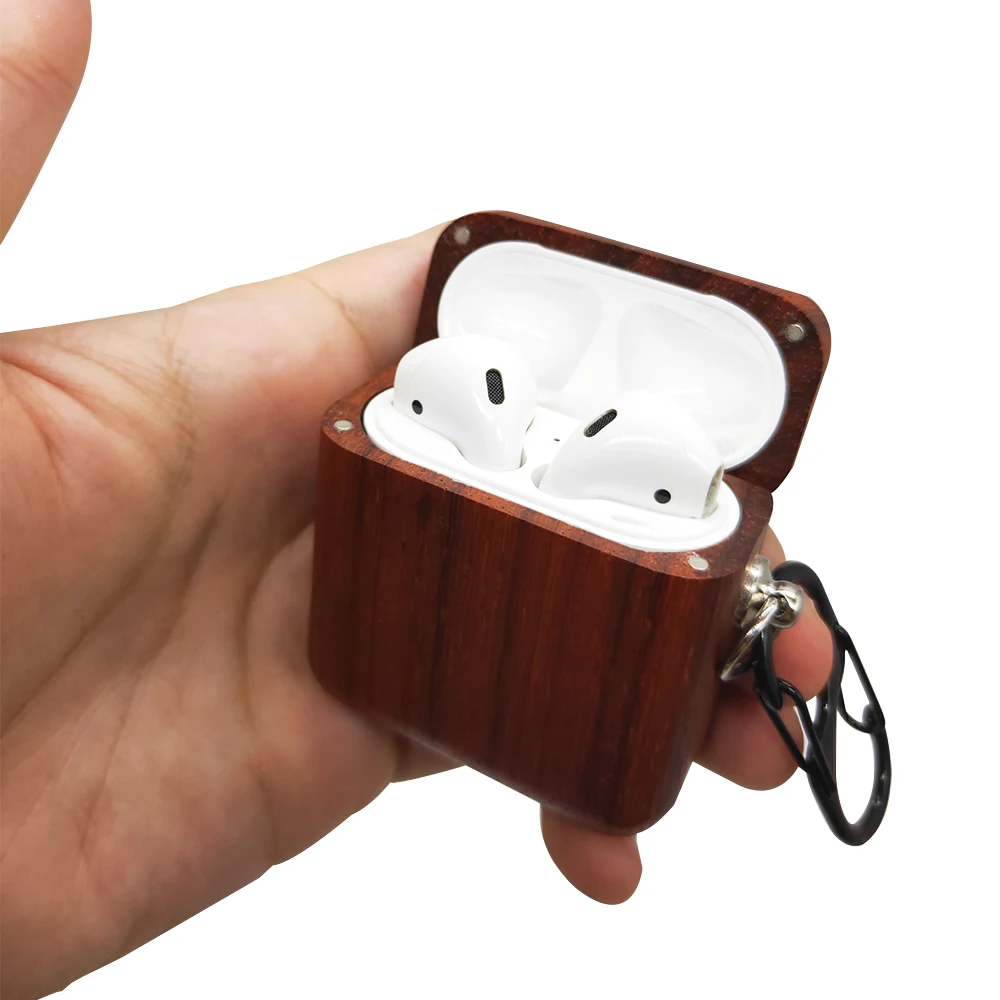 Настоящие деревянные чехлы Чехол для Airpods TWS Bluetooth i10 i12 чехол деревянный ящик пыленепроницаемый натуральный чехол ручной работы для Apple Airpods