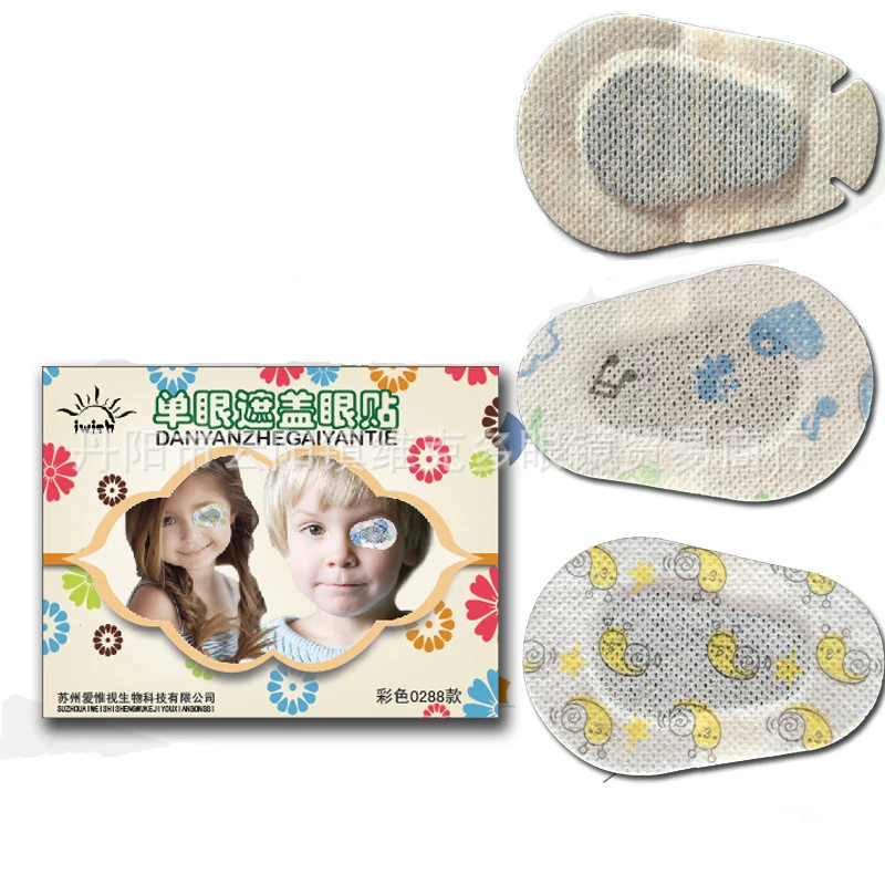 

20Pcs Cartoon Amblyopia Eye Patches Child Amblyopia Training Orthoptic Corrected Eyeshade Children Occlusion Medical Eye Patch