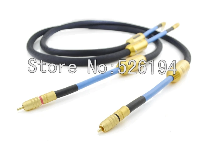 Free shipping DHL Siltech G7 EMPRESS Cable Double crown RCA 1.5m Audio cable RCA TO RCA Cable