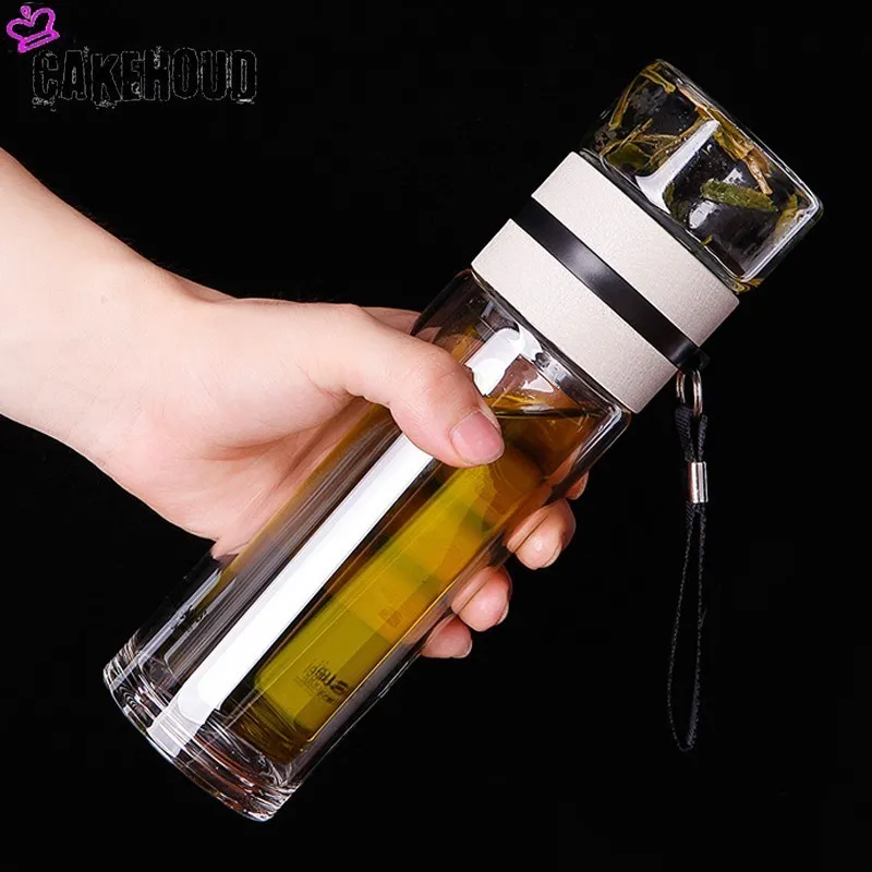 CAKEHOUD الإبداعية كريستال الزجاج مزدوجة فراغ قارورة 450 ملليلتر كوب الشاي مع الفولاذ المقاوم للصدأ الشاي تصفية الشتاء الرياضات المائية زجاجة CAKEHOUD الإبداعية كريستال الزجاج مزدوجة فراغ قارورة 450 ملليلتر كوب الشاي مع الفولاذ المقاوم للصدأ الشاي تصفية الشتاء الرياضات المائية زجاجة