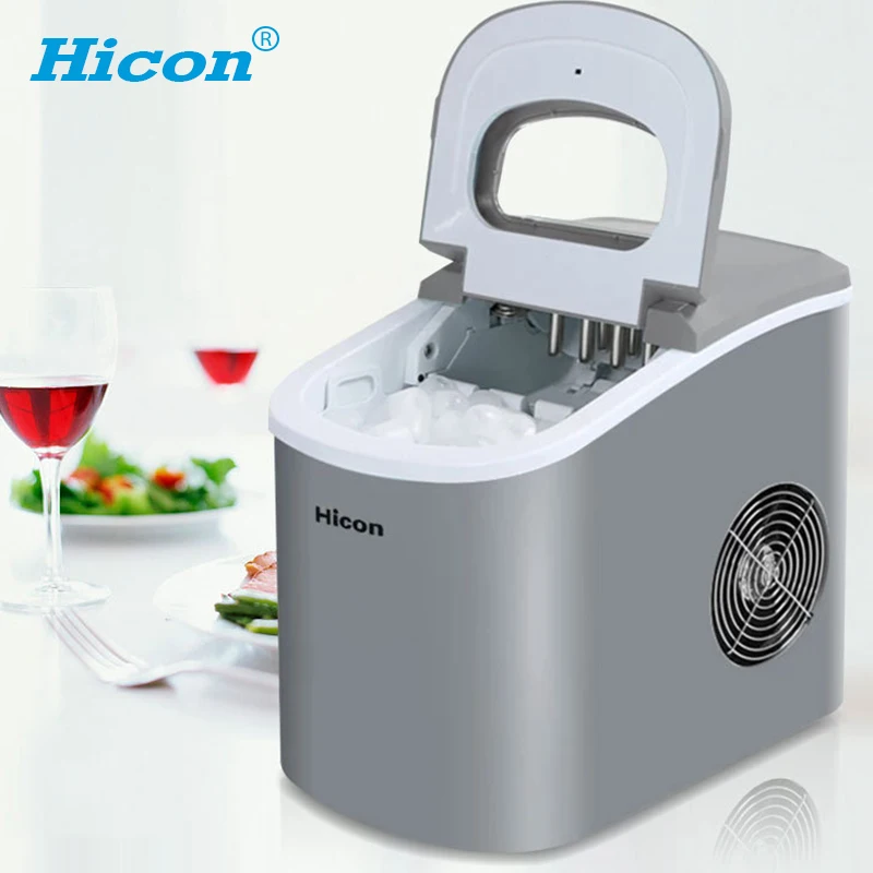 

Mini Automatic Electric Ice Maker Portable Bullet Round Block Ice Cube Making Machine Small Bar Coffee Shop 15kgs/24H