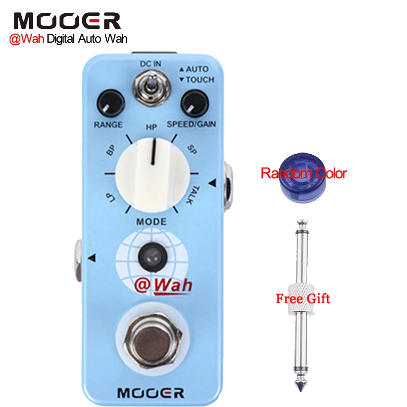 

Mooer Micro Series @Wah Digital Auto Wah Effect guitar pedal Auto and touch 2 modes of operation Effect Pedal