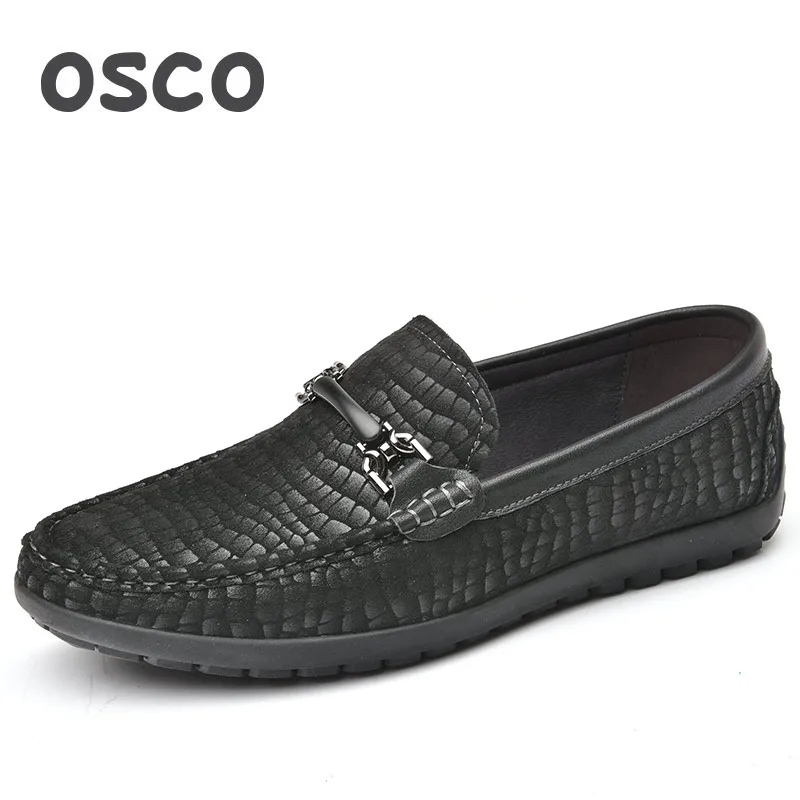 Européenne Hommes Cuir Bateau Conduite Paresseux De Sans Mocassins 806007bl Chaussures Casual Britannique En Lacets Osco Station Pois Véritable OPkn0w