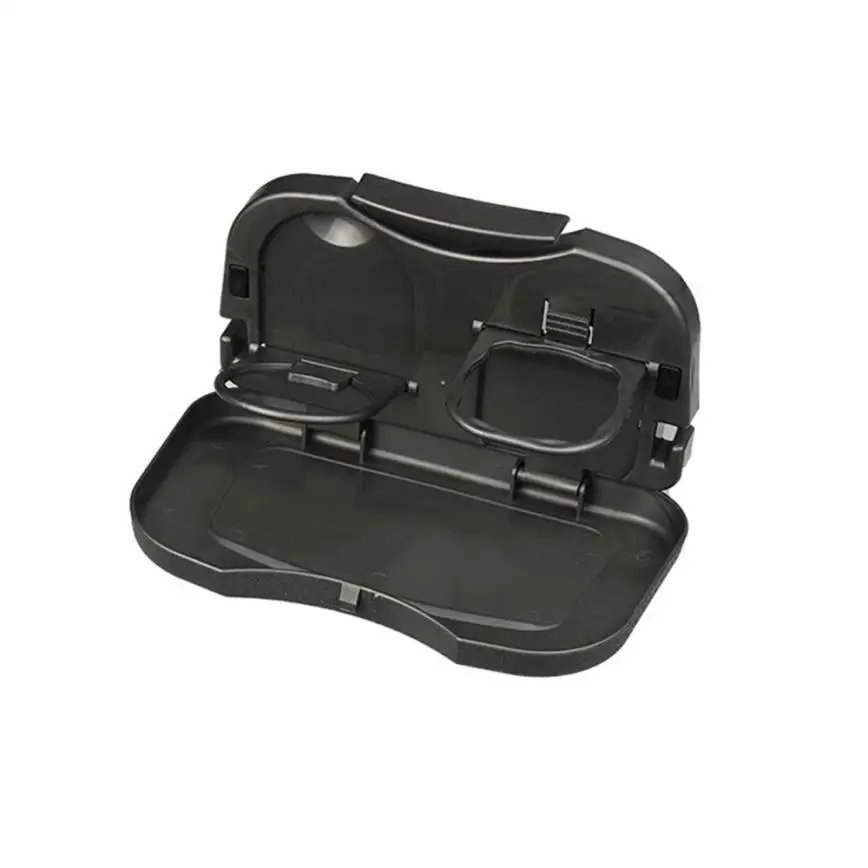 Foldable Drink Bottle Holder Car Back Seat Stand Car-Stylish Travel Dining Tray Black Dropshipping Aug15 | Автомобили и мотоциклы