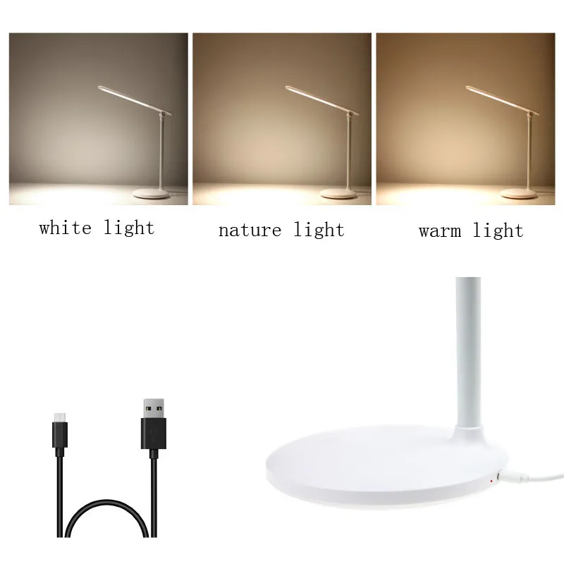 Светодиодная настольная лампа Современная USB прикроватная тумбочка для спальни домашний деко для гостиной ночной глаз светодиодная офисная лампа power bank настольная лампа сенсорный выключатель