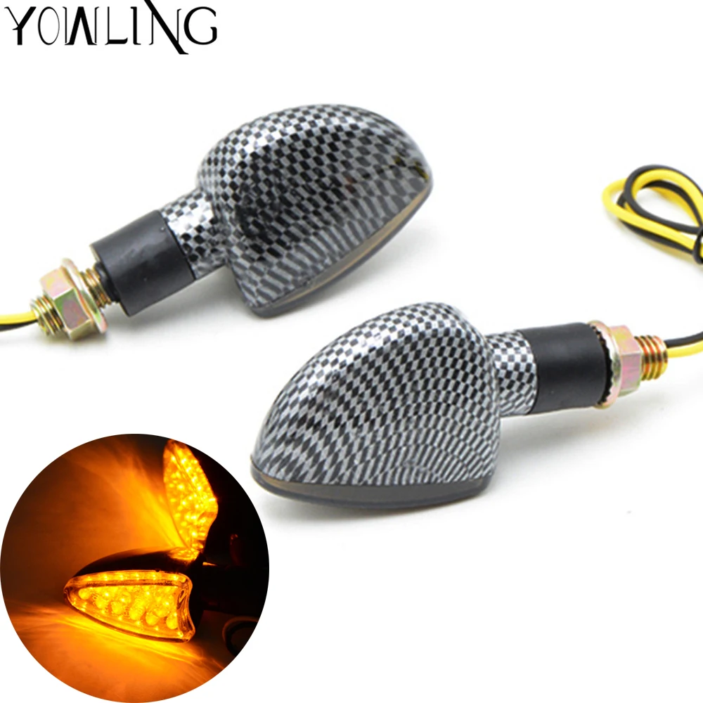 

For Honda CBR600 Grom MSX125 PCX125 Africa Twin XRV650 GT125R GT250R Turn Signal Light Triangle LED Indicators Blinkers Flashers