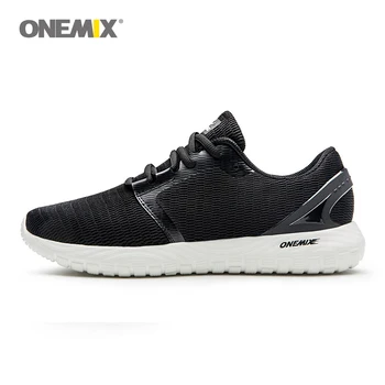 

ONEMIX men's running shoes cool sneakers deodorant insole light soft comfortable sneakers for outdoor running hogging walking