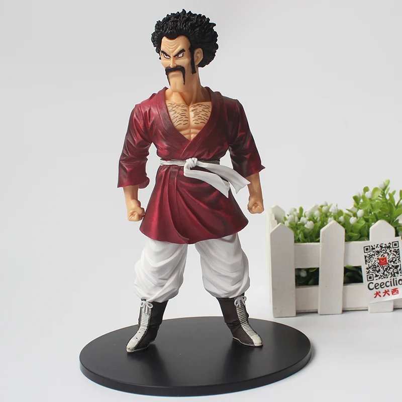 20cm Dragon Ball Z Action Figure Hercule Mark Satan PVC Figurine Hero Collectible Model CEECILIO satan