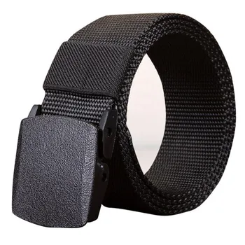 

Military Plastic Buckle Nylon Belt Tactical Automatic Canvas Waist Strap Ceinture Mens Casual High Quality Belt 110-140CM