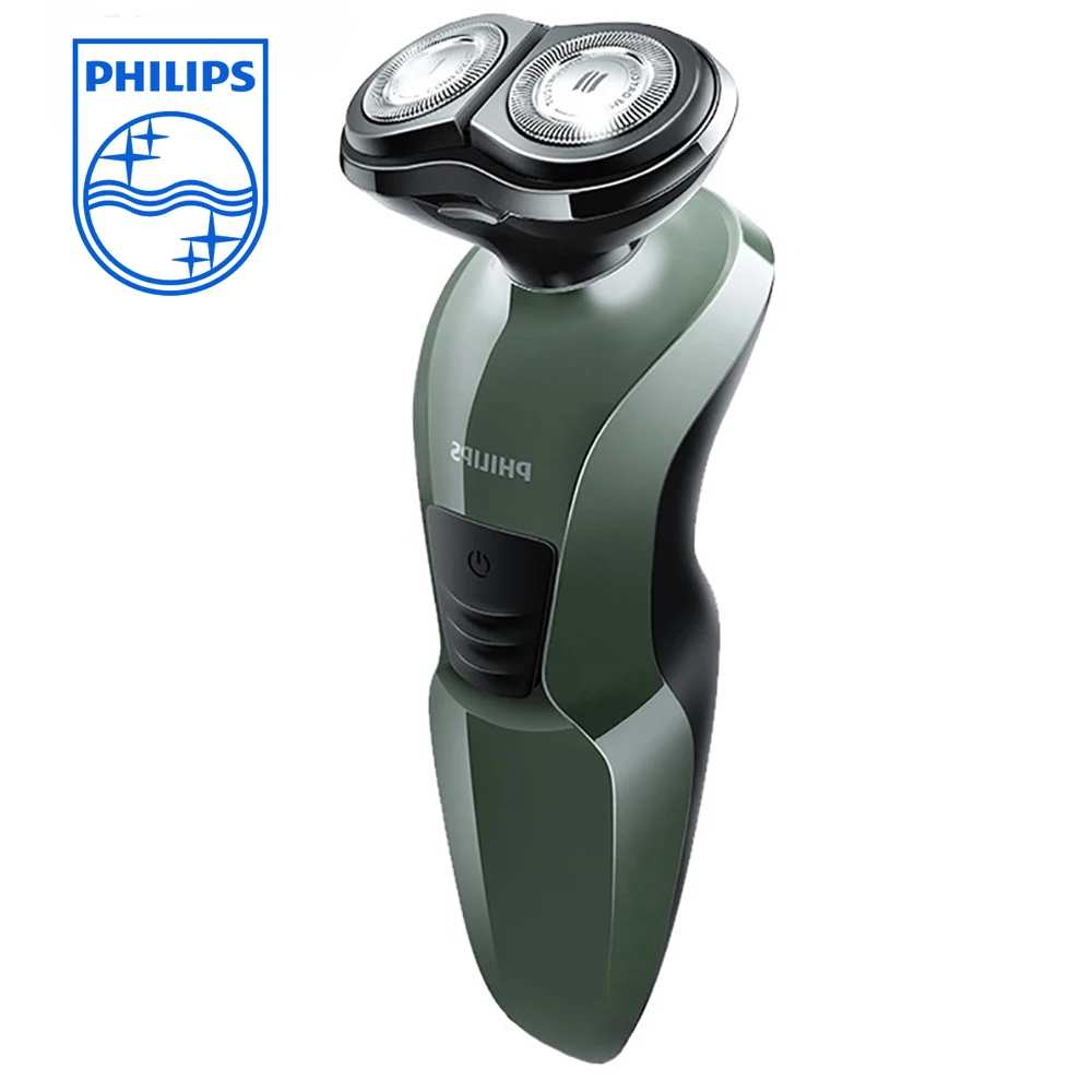 Philips shaver YQ308 2D Мужская бритва Нескользящая с ручкой заряжаемый электробритва для
