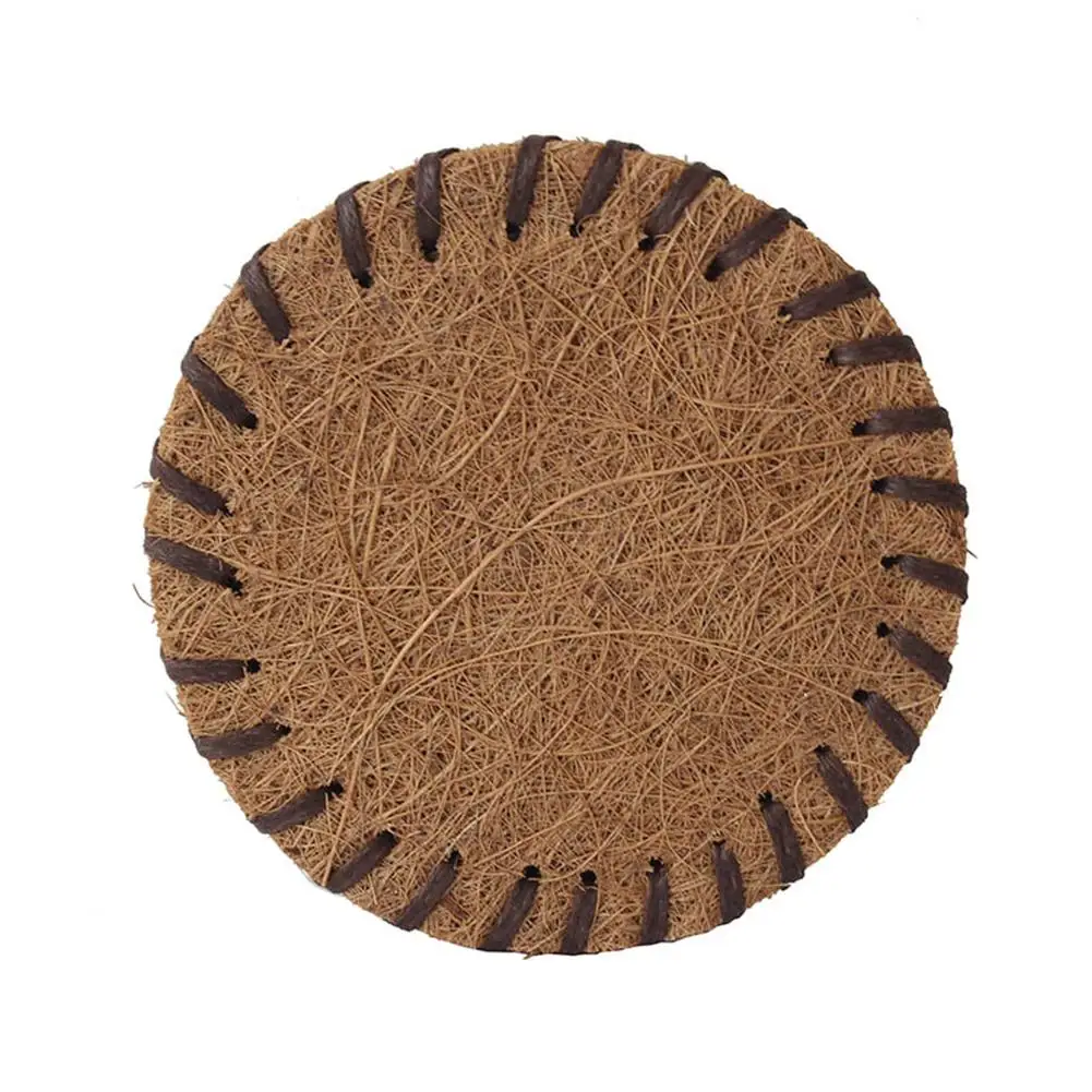 Innovative Handmade Coasters Coconut Silk Insulated Pad Table Mats Cup