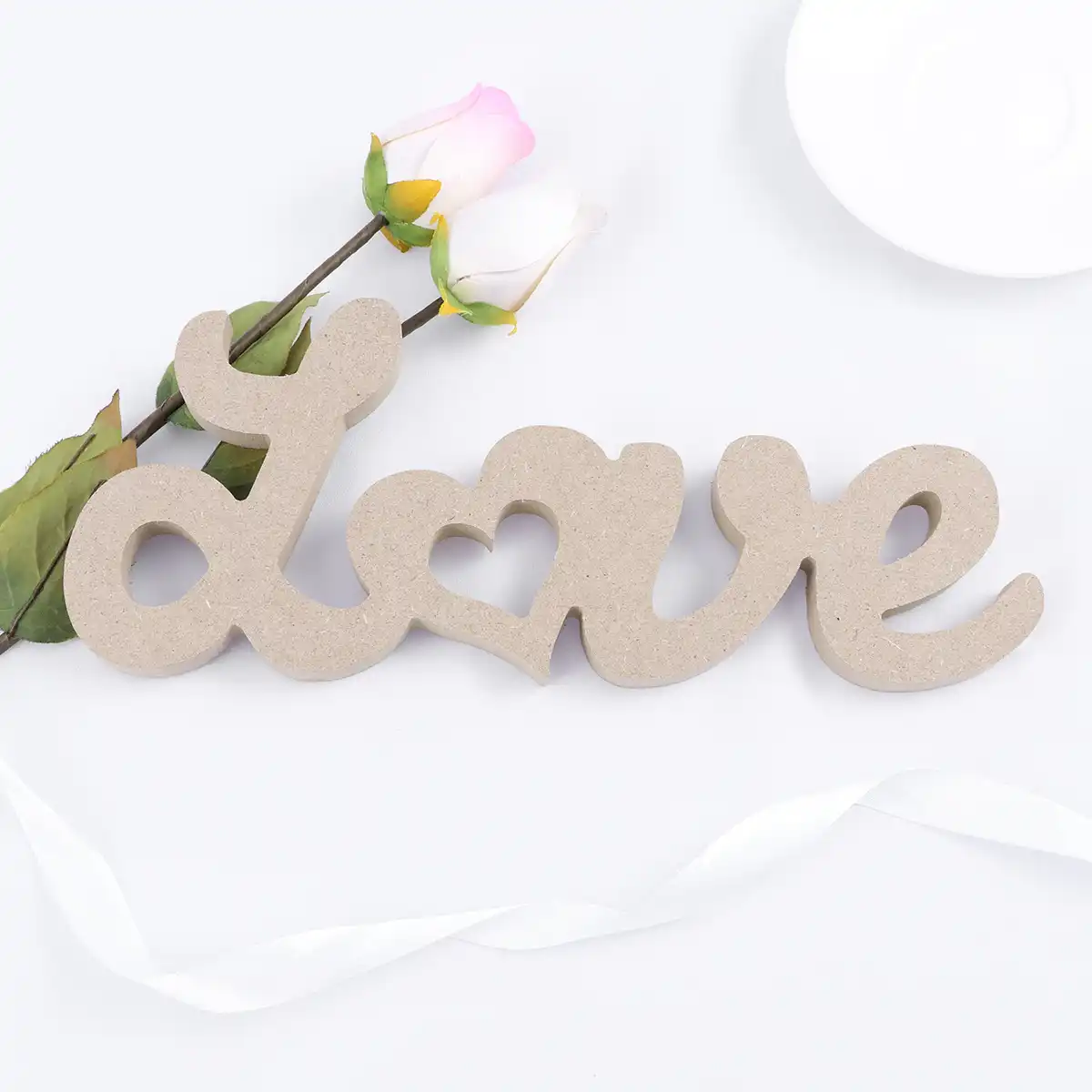 Amor Letras De Madera Signo De Pared Artesania Boda Fotografia