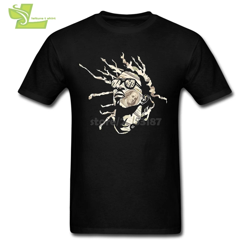 Young Thug Dollars Stylish T Shirts Male Cotton Tees Exercise Tee Shirt Design | Мужская одежда