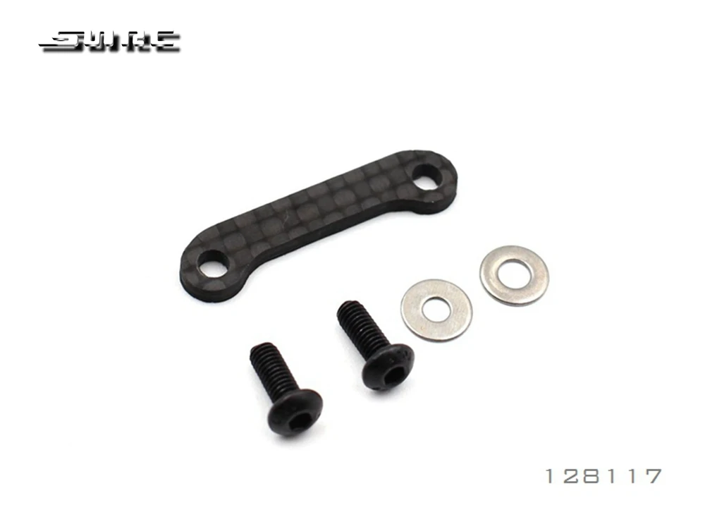 SN-RC 128117 1:10 RCAccessories GRAPHITE BUMPER UPPER(1) | Игрушки и хобби