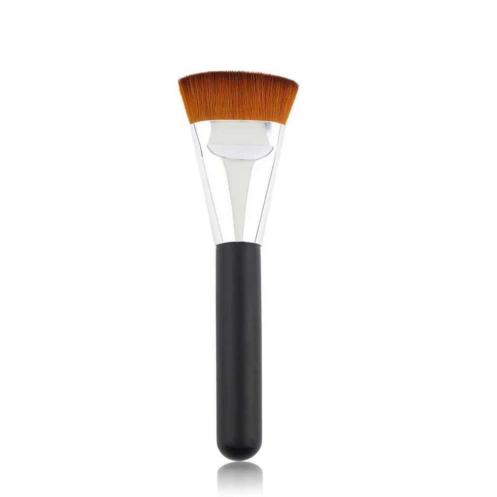 High Quality 2pcs Professional Cosmetic Pro 163 Flat Contour Brush Big Face Blend Makeup Brush