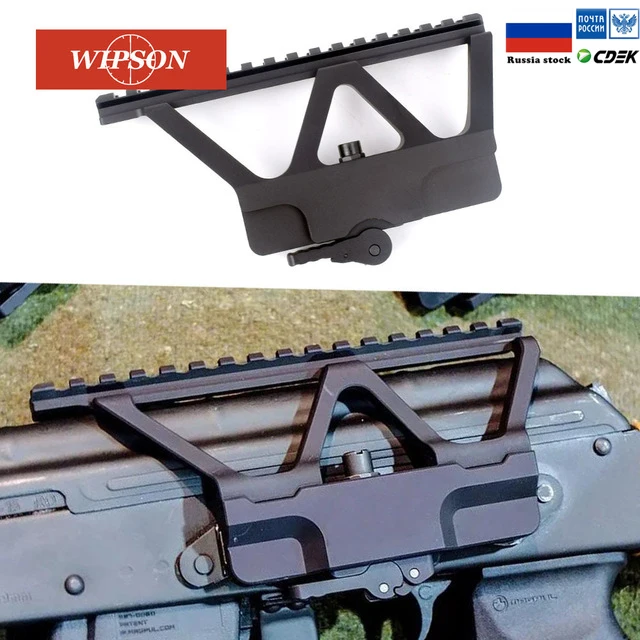 WIPSON خيارات فصل QD AK بندقية الجانب السكك الحديدية نطاق جبل مع Picatinny السكك الحديدية الجانبية ل تركيب AK 47 AK 74 أسود شحن مجاني WIPSON خيارات فصل QD AK بندقية الجانب السكك الحديدية نطاق جبل مع Picatinny السكك الحديدية الجانبية ل تركيب AK 47 AK 74 أسود شحن مجاني