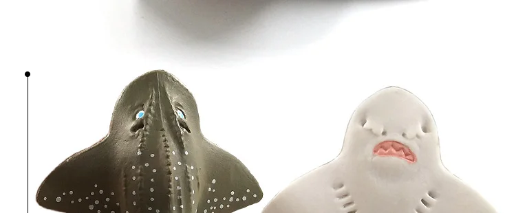 Моделирование маленький Дьявол рыба Манта Ray guitarfish Модель Животного Фигурка домашний декор миниатюрное украшение для сада в виде Феи аксессуары