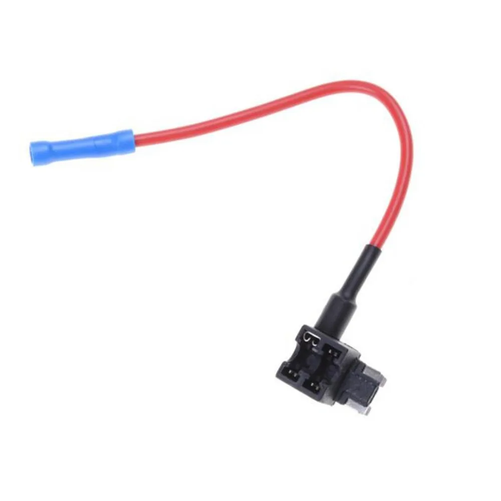 5PCS Mini Car Fuse Tap 17.8CM Automobile Add a circuit Piggy Back Blade Fuses Holder Fuse Box