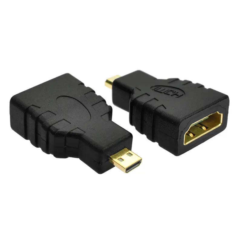 

10 pcs/lot HDMI Female to Micro HDMI Type D Male Adapter F/M Converter Connector HD TV Camera for hdmi adapter