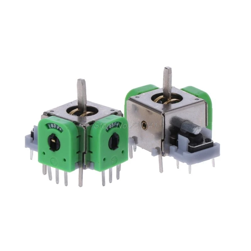 2 sztuk 3D gałka analogowa Joystick czujnik osi modułem do PS4 dla kontroler do XBOX ONE Dropship 2 sztuk 3D gałka analogowa Joystick czujnik osi modułem do PS4 dla kontroler do XBOX ONE Dropship