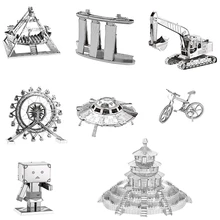 Building Star Wars 3D Metallic Assembling Model Puzzle 24 Models All Free Shipping Decorations Collection Children’s Gift Metal