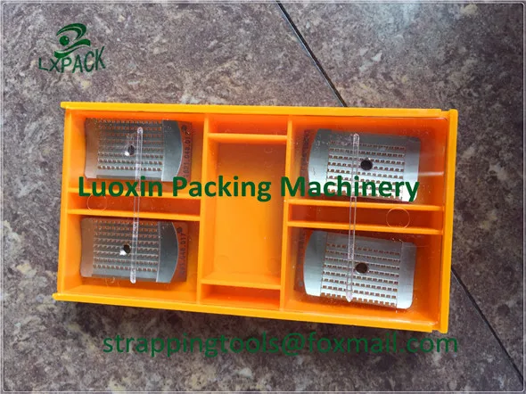 Acme Columbia Fromm Gerrard MIP Orgapack Polychem Rapz Samuel Signode SRP Teknika Titan Uline Ybico JK Generica MGB Centaur Greiner ITATOOLS Kihlberg Kippes ZRTool Poly Steel Strap Banding Tools bander spare par (210)