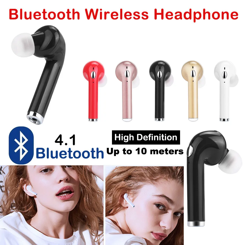 Мини BT 4 1 Беспроводная гарнитура наушники вкладыши для iPhone игр Hands free Talk