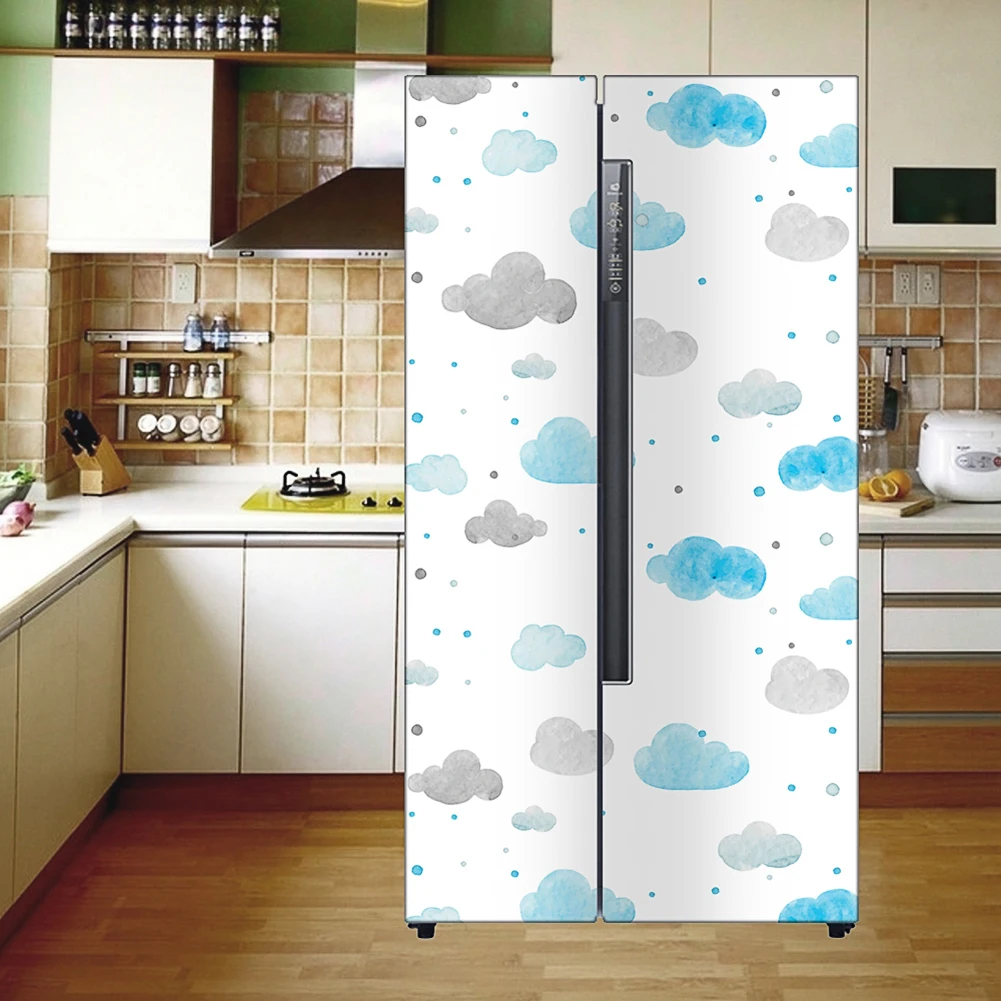 Nordic Style Cloud Raindrop Wall Stickers Diy Oil Proof Furniture Protector For Refrigerator Door Removable Art Sticker Decor Aliexpress Wall Stickers Diy Oil Proof