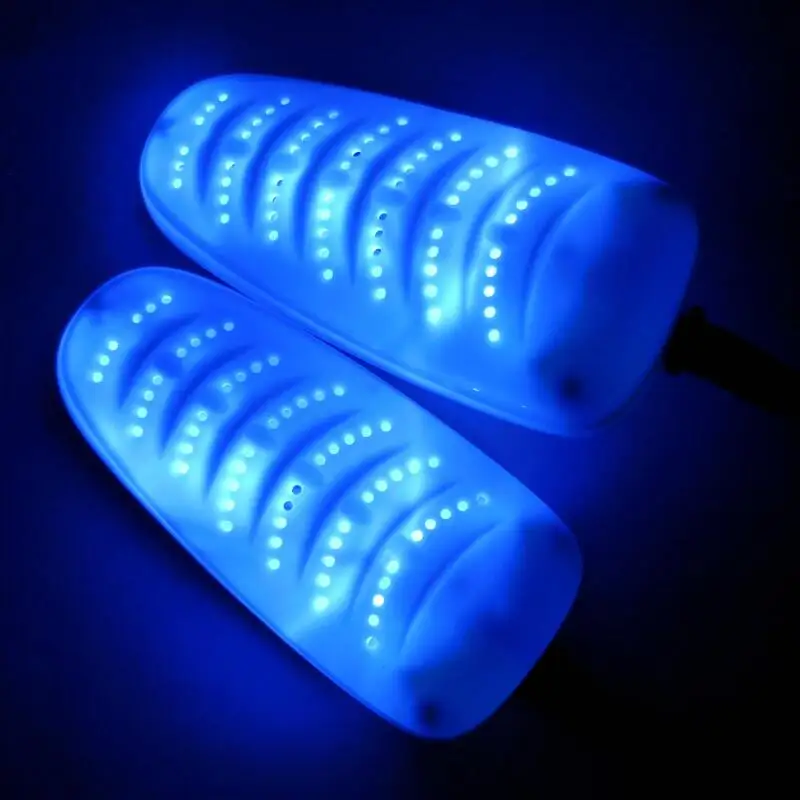 220V 14W Lovely Purple Light Blue Color Kids Shoe Dryer Odor Remover 2