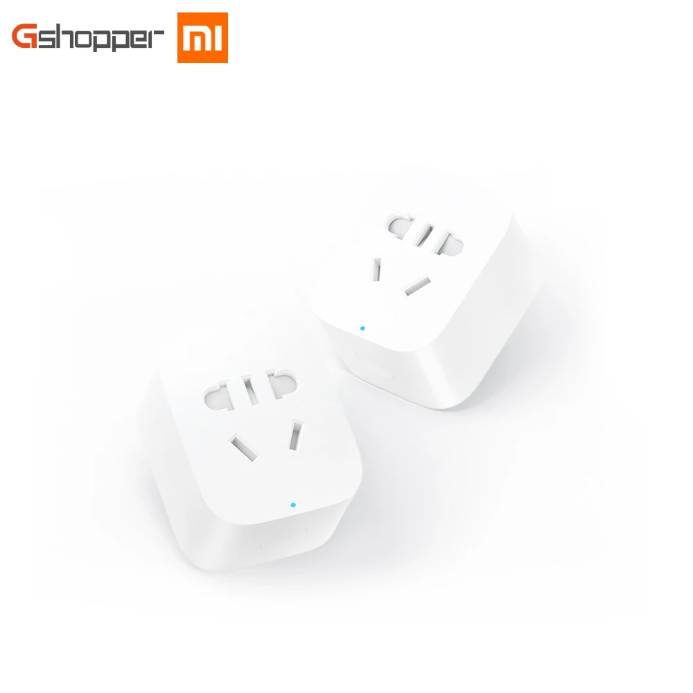 

Original Xiaomi Mi Smart WiFi Socket Wireless APP Remote Control Timer Power Plug for TV Lamp Speaker Electrical Appliance