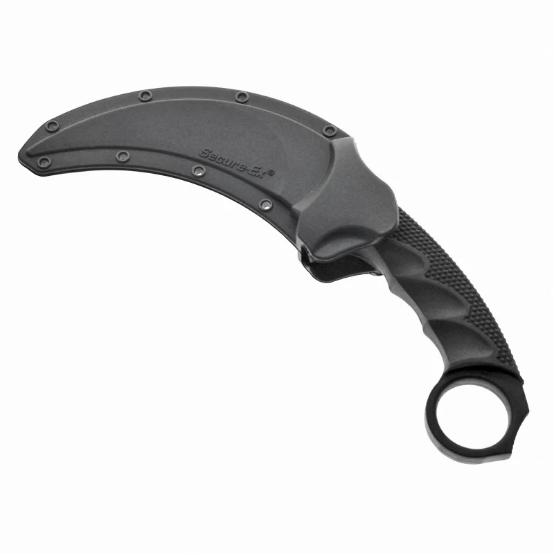 DuoClang нож Karambit из холодной стали AUS 8A сталь тигр Kraton & Grivory ручка дикий коготь