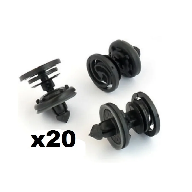 

20x For Audi Interior Door Card & Trim Panel Mounting / Fastener Clips
