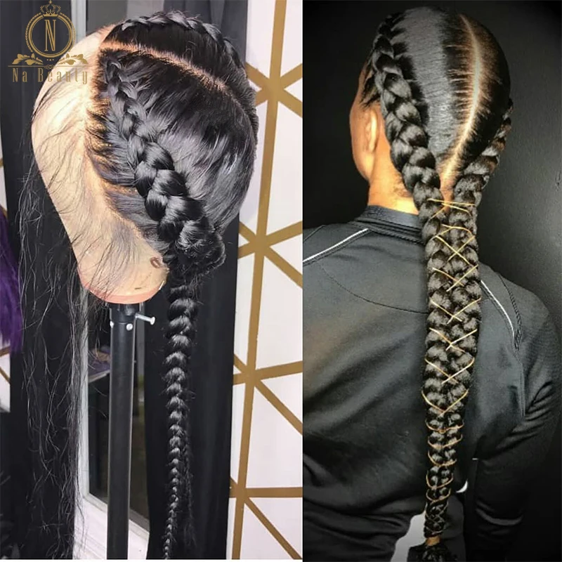 Transparent Full Lace Wigs Body Wave Glueless Pre Plucked Natural Hairline With Baby Hair Peruvian Remy Hair Wig Bleached Knots