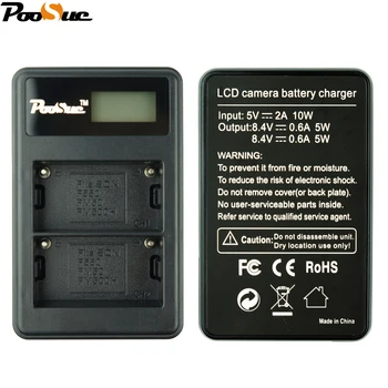 

NP-FM500h Charger NP FM500H npfm500h Camera Battery LCD Dual charger For Sony Alpha a58 A65 A77 A99 A350 A550 A580 A900