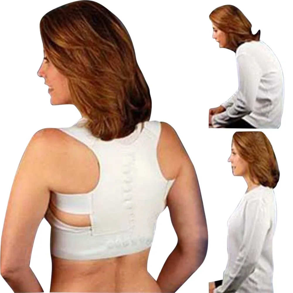 Magnetic Back Shoulder Posture Corrector Back Support Straighten Out Brace Belt Orthopaedic Adjustable Unisex Health