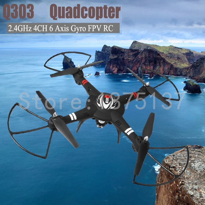 

New hot Superior quality Aerial photography Drone Q303 Long distance /Long time/Headless/ Fixed height RC Helicopter with camera