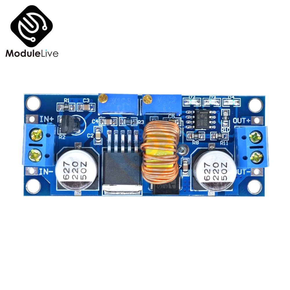 XL4015 модуль понижающий модуль питания 5A литиевое зарядное устройство CV CC понижающий трансформатор Светодиодный модуль драйвер